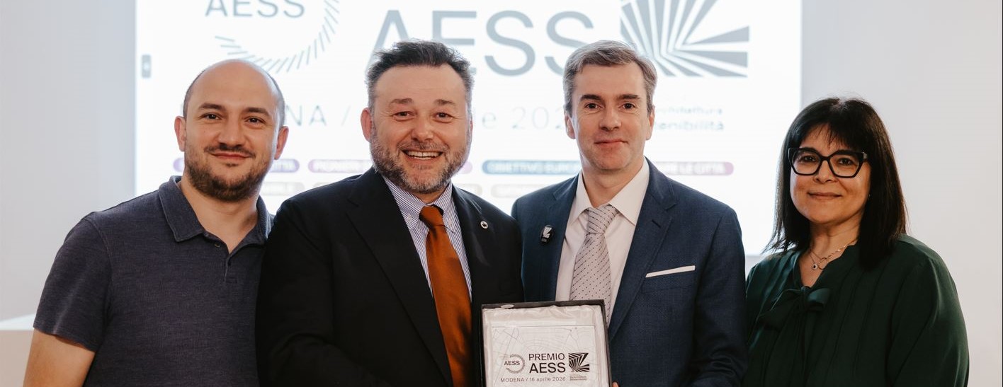 La Direzione Tecnica vince il Premio “Daniela Di Croce” per l’edilizia sostenibile bandito da AESS